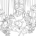 Coloriages Père Noel