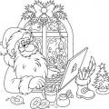 Coloriages Père Noel