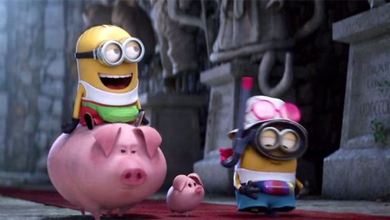 Les minions ,il était une fois gru
