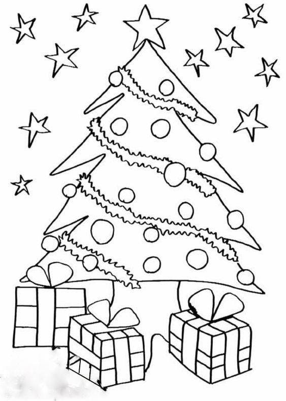coloriages sapins