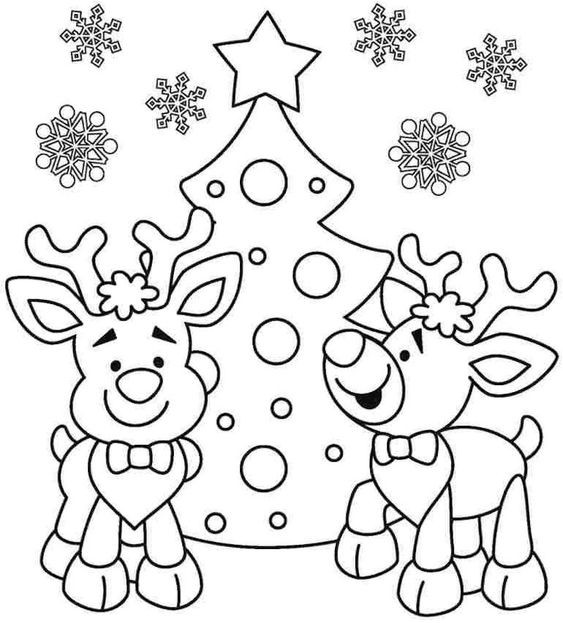 coloriages sapins