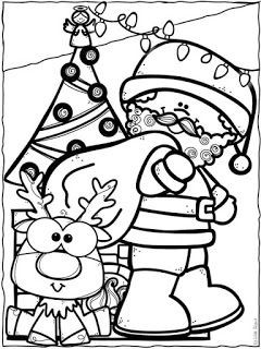 Coloriages Père Noel